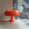 Modern Led Mushroom Desk Lights Minimalist Table Lamp for Hotel Bedroom Bedside Living Room Decoration Lighting Italy Designer HKD230807