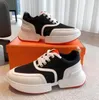 Tops Designer Men Casual Shoes Summer Sneaker Giga Кроссовки увеличивают обувь платформы резиновая кожа мягкая удобная коробка для тренажера кружев 38-45