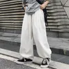 سروال نسائي harajuku corduroy بنطلون ياباني عريض الساق النساء في الشارع BF عارضة أنيقة بانتالون Femme 2023 قيعان y2k الملابس