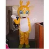 Volwassen Cartoonred Leuke Herten Mascotte Kostuum Fancy Dress Wild Dier Kleding Halloween Xmas Parade Suits Outdoor Jumpsuit Aanpasbaar