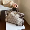 Shoulder Bags Factory Wholesale Canvas Women's One Versatile Fashion Printed Commuter Portable Tote Large Capacity Bag