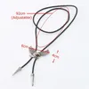 Pendant Necklaces Fashion Eagle Dance Bolo Tie Western Cowboy Rodeo Leather Belt Necktie Necklace For Men Women