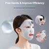 Masseur de visage Utilisation à domicile Masque de massage électrique à micro-courant EMS SPA Beauté Crème hydratante anti-rides LiftingSkin 230804