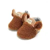 Sportschoenen Baby Baby Kid Meisje Jongen Leuke Oren Zachte Zool Wieg Geboren Winter Warm Houden Wandelaars Sneakers Schoeisel