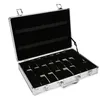 24 Grid Aluminum Suitcase Case Display Storage Box Watch Storage Box Case Watch Bracket Clock Clock1273H