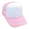 Boll mössor sommar avslappnad flickor sport hip hop baseball cap kawaii mode vuxna barn andas strand sol mesh hatt presenter födelsedag