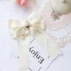 Broches Broches Coréenne Mode Tissu Bowknot Broches pour Femmes Noeud Papillon Ruban Perle Chemise Col Pins Luxulry Bijoux Vêtements Accessoires HKD230807