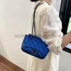 Omuz İnci Light Women's 2023 Popüler Bahar Yeni Trend Moda Zinciri İşleme İplik Elmas Denetleyicisi Bir Küçük Kare Bagstylishhandbagsstore