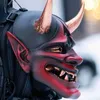 Parti Maskeleri Cadılar Bayramı Hannya Rollama Parti Şeytan Maskesi Noh Budizm Cosplay Prajna Isırık Halat Maskeleri Japon Samuray Lateks Maskesi J230807