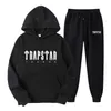 Mens Tracksuit Tech Set Designer Trapstar Track Suit Europe American Basketball Football Rugby Tvådelar med kvinnors långa ärm Hoodie Jacket Trousers XXXL