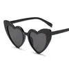 Sunglasses Frames Love Heart Cat Eye Woman Vintage Christmas Gift Black Pink Red Shape Sun Glasses For Uv400 230807