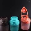 Botellas de agua de 700ML de gran capacidad, agitador de botellas de plástico, portátil, para deportes al aire libre, breve recorrido, senderismo, vaso a prueba de fugas