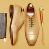 Kuh Real Herren formelle handgefertigte Qualität komfortabler echtes Lederdesigner Hochzeitsgeschäft Oxfords Schuhe b