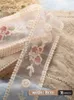 Produtos chineses quintal de 8cm Bordado de tule Tulle Lace Taber para aparar vestidos de noiva arcos de borboleta remendos de costura material africano