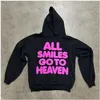 Herren Hoodies Sweatshirts Harajuku übergroßer Buchstabentextdruck Y2K Kapuzenpullover Männer und Frauen High Street Trend lockerer Kapuzenpullover Pulloverjacke 230804