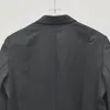 Veste de costume Sandro tempérament croisé noir Joker