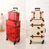 Koffers Aankomst Mode Grote Japanse Koreaanse Retro Trolley Universele Wiel Reiskoffer Heren Dames Bagage Wachtwoord Boarding Case