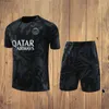 大人23 24 Mbappeサッカートラックスーツ2023 2024 Di Maria Wijnaldum Sergio Ramos Hakimi Fourth Maillots Football Kit Icardi Verrattiトレーニングセット半袖