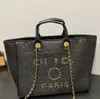 الكلاسيكيات الفاخرة للسيدات الشاطئية العلامة التجارية CH Women Women Handbag Pasnions مصممي الأزياء على ظهر حقيبة الظهر أنثى حقائب اليد كبيرة السعة حقائب المعد