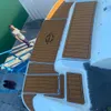 1996 Sunseeker Camargue 51 plataforma de natación barco EVA espuma imitación teca cubierta suelo Pad Seadek MarineMat estilo Gatorstep autoadhesivo
