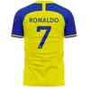 23 24 Al Nassr Fc Futbol Forması Ronaldo 2023 2024 Ev Sarı Uzak Cr7 Gonzalo Martinez Talisca Ghislain Konan Vincent Aboubakar Erkekler Futbol Gömlek Al-Nassr FC