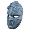 パーティーマスクJojo Bizarre Adventure Mask Stone Ghost Full Face Gargoyle Cosplay Masks Halloween Masquerade Party Prop Collection Gift J230807