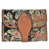 Wallets Women's Wallet Long 2023 Multi Card Large Capacity Canvas Buckle Triple Fold Handbag