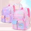 Sacchetti di scuola Sacchetti di scuola per ragazze carine Zaino per scuola elementare per bambini Borsa per libri per bambini Zaino per principessa Mochila Infantil 2 Szies 230807