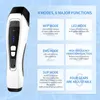 Masseur de visage EMS Microcurrent LED Dispositif de beauté anti-rides Pulse Lifting du cou Resserrement Minceur Double Menton Œdème Remover 230804