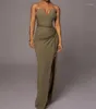 Sukienki swobodne seksowne stanik w stylu wieczorowym sukienkę bez kołnierza w damskim letnim modzie