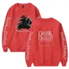 Hoodies voor heren Dark And Darker 2D Capless Sweatshirts voor koppels Mode Winte Dames / Heren Grappige kleding