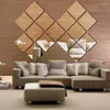 Adesivi murali SEI PZ Combinazione quadrata Pasta Specchio Adesivo solido Decorazione Tridimensionale