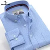 Camisas Casuais Masculinas 6XL 7XL 8XL 9XL 10XL Tamanho Grande Camisa Manga Longa Xadrez Roupas de Marca Primavera Roupas de Marca Casual Juvenil Camisa Masculina de Algodão Bolso Solto 230807