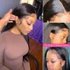 Human Hair Capless Wigs Straight Lace Front Wigs Hd Lace Wig 13x6 Human Hair Wigs For Black Women Pre Plucked Brazilian 32 30 Inch 13x4 Lace Frontal Wig x0802