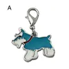 Plush Dolls Necklace Dog Puppy Collar Tag Disc Disk Pet ID Accessories Metal Pendant 230807