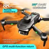 NOWOŚĆ LU20 RC Max bezszczotkowe 8K HD Dual Camera GPS Dron 360 Unikanie przeszkód 5G FPV WIFI Fotografia lotnicza Dron GPS HKD230807