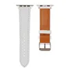 Luxe Apple Watch Band 38 40 41 42 44 45 49 mm Flower Leather Watchs Strap polsband voor IWatch 8 7 6 5 4 SE Designer Watchbands LX7756