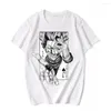 Men's T Shirts X T-Shirt Women Men Cotton Tees Tops Hip Hop Harajuku Funny Anime Hisoka Streetwear Short Sleeve