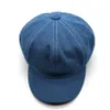 Berretto per il tempo libero Cappello ottagonale da donna Berretto in denim Berretto da cowboy ragazzo Gatsby Baker ed Cappelli da guida 230807