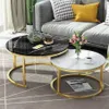 Lusso leggero ly espandibile soggiorno mobili divano tavolo piccolo appartamento nordico circolare creativo set tavolino da caffè combin189t