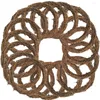 装飾的な花16 PCS Earth Vine Garland Wall HangingReathRing Diy Floral Rattan Supplies Festival Circles Material