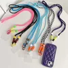 Cell Straps Charms Colorful Mobile Straps Lanyard Cute Sport Adjustable Lanyards Fashion Long Cell Rope Pendant For Strap