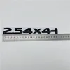 2 5 4X4-i Car Sticker Badge Tailgate Decal Metal Emblem For Nissan X-trail Tiida Altima Qashqai Leaf Juke Note T32 T31 Murano2190