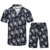 Mens Beach Designers Tracksuits Summer Suits 2023 Fashion T Shirt Seaside Holiday Shirts Set Set Mans 2023Luxury Set Outfits Sportswears0