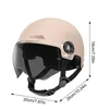 Motorcycle Helmets Men Women Scooter Helmet Open Face Motorbike Half Climbing Skating Protective Gear For Adults Youth