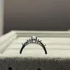 S925 zilveren ovale diamanten ring met Europees en Amerikaans minimalistisch ontwerp Australische edelsteenring voor dames