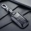 FOB LEATHER KEY FOB CASE COVER FÖR AUTO VOLVO NYCKELSKASSKALNYCKEL HÅLLARE WALLET Väskor Keychain Tillbehör för Volvo Cars301R