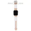 Fashion Apple Watch Band 38 40 41 42 44 45 49 MM زهرة الساعات الجلدية حزام معصم لـ IWATCH 8 7 6 5 4 SE Designer Watchers L20011