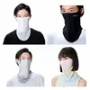 Bandanas Summer Silk Sunscreen Mask Men Women Face Neck Quick Cover Hanging Anti-UV Protection Headband Sun Ear Dry Scarf Breath A8C9