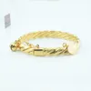 Braccialetto 1 pz 6mm Donna Madre Cute Baby Braccialetti color oro giallo